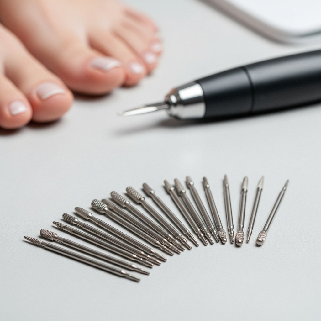 Gładkie pięty bez wysiłku: przewodnik po frezach do pedicure