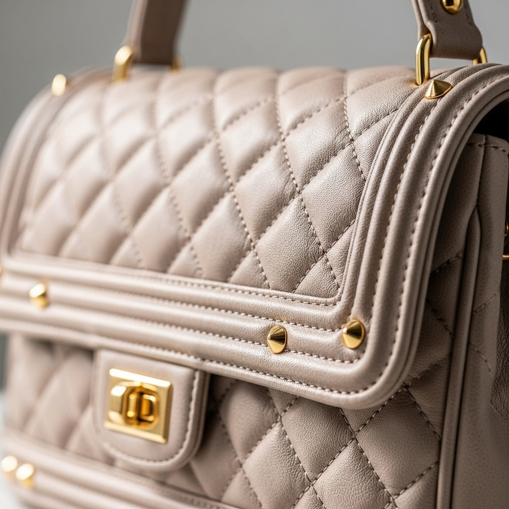 Pikowana torebka – elegancja w detalu